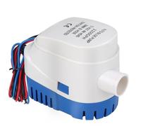 DBREAKS 12V Bomba de Sentina Automática, 1100GPH/70LPM, Azul, para Barcos | Bomba de Sentina con Interruptor de Flotador, Bomba de Agua Auto Sumergible y Marina para Barcos y Estanques