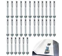 DBREAKS 30Pcs Tornillo de Expansión M10x110mm, Pernos de expansión, Tacos Anclaje Metalico Expansion, Anclaje Perno M10, para Construcción de Pared