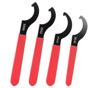 DBREAKS 4 llaves de gancho C, portabrocas ER40/ER32/APU16/38-42 de tuerca redonda, llave C con mango antideslizante