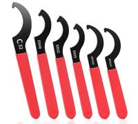 DBREAKS 6 llaves de gancho C C32/ER40/ER32/ER25/APU16/APU13 llave inglesa con mango antideslizante