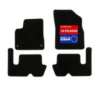 DBS 01763620 Alfombrilla Alfombra negro Compatible con CITROËN C4 I Picasso UD