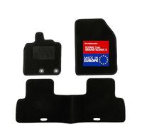 DBS 01763791 Alfombrilla Alfombra negro Compatible con RENAULT GRAND Scénic 3 JZ0/1 Scénic 3 JZ0/1