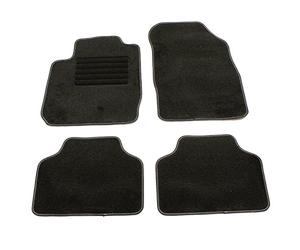 DBS 01765769 Alfombrilla Alfombra negro Compatible con FORD KA RU8 Mondeo Mk5 Familiar CF C-MAX DM2 Mondeo Mk5 Hatchback CE Mondeo Mk5 Sedán CD
