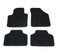 DBS 01765774 Alfombrilla Alfombra negro Compatible con VW Polo V Hatchback 6R1, 6C1 GOLF VI 5K1 Golf V Hatchback 1K1 Polo VI AW1, BZ1, AE1 Golf VI Variant AJ5 Scirocco III 137, 138