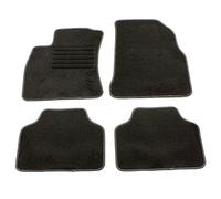 DBS 01765777 Alfombrilla Alfombra negro Compatible con FORD KA RU8, FIAT 500 312 PANDA 169 GRANDE PUNTO 199 Panda Hatchback 312, 319 500L 351, 352