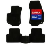 DBS 1763625 Alfombrillas de coche - A medida - Alfombrillas para coche - 3 uds. - Antideslizante - Moqueta en negro 900 g/m² - Aspecto terciopelo - Modelo Star