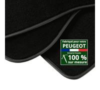 DBS 1763938 Modelo Luxe - Alfombrillas de coche a medida para Peugeot 3008 (05/2009 hasta 09/2016), 3 uds.
