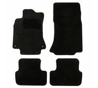 DBS 1765698 Alfombrillas de coche - A medida - Alfombrillas para coche - 4 uds. - Moqueta en negro 600 g/m² - Modelo One