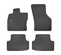 DBS 1765925 Alfombrillas de coche de goma - A medida - Alfombrillas para coche - 4 uds. - Goma de gran calidad - Inodora - Antideslizante - contorno elevado