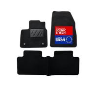 DBS - Alfombra de Suelo para Coche, a Medida, Adecuada para su Renault Scenic E-Tech (a Partir del 03/2024) Antideslizante: Clips de fijación y autogrip - 3 Piezas: protección de la Cubierta Trasera