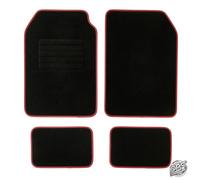 DBS Alfombrilla universal Kit completo anterior y posterior rojo Moqueta cosida 46.0 x 73.0 (Ref: 01765766)