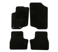 DBS - Alfombrillas - A Medida para 207/207SW - con Clips - Alfombrillas Antideslizantes para Coche - 4 Piezas