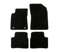 DBS - Alfombrillas para Coche - A Medida para C3 - con Clips - Alfombrillas Antideslizantes para Coche - 4 Piezas