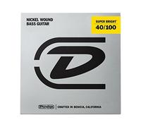 Jim Dunlop Cuerdas para bajo DBSBN40100 Super Bright Nickel Wound Juego Light 40-60-80-100