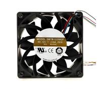DBTB1225B2F 12CM Server Fan, 12025 DC12V 2.04A 4-Wire High Speed Violent Cooling Fan