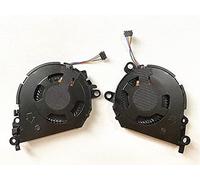 DBTLAP CPU + GPU Portátil Ventilador Compatible para HP 13" Spectre X360 13t-ae000 Series Ventilador L04885-001 L04886-001 ND55C03-17D16-17D17 R + L