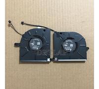 DBTLAP CPU GPU Ventilador refrigeración para DELL For Alienware M16 R2 02GN4X ND8CC31 23F16 ND8CC32 23F17 12V 0.6A