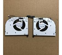 DBTLAP CPU GPU Ventilador refrigeración para MSI Stealth18 MS-1831 PABD1A010SHR N529 PABD1A010SHL N530 12V 0.6A