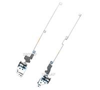 DBTLAP LCD Bisagras Compatible para MSI GL62 GP62 GP62M GL62M GL62VR MS-16J9 MS-16J5 Pantalla LCD Bisagras R+L