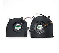 DBTLAP Nuevo CPU + GPU Ventilador para Clevo Sager NP8150 NP8130 NP8170 NP9150 P150EM P150HM P170HM P170EM P150SM P170SM 6-23-AX510-012 6-31-X720S-101 BS6005HS-U0D&BS6005MS-U94
