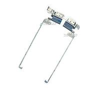 DBTLAP Pantalla LCD Bisagras Conjunto Left & Right with The Gray Middle Part Compatible para DELL P25T