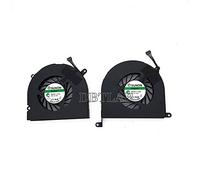 DBTLAP Ventilador Compatibles para Apple MacBook Pro Unibody A1297 MC226 MC227 17" CPU + GPU Ventilador 661-5044 661-5043 MG45070V1-Q020-S99 KSB0605HC 8L99 MG45070V1-Q010-S99 KSB0605HC 8L1A