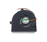 DBTLAP Ventilador de la CPU del Ordenador portátil para ASUS K53U A53U K53BY X53BY K53T A53U K53U X53U K53B K53BY K43T K43B 13GN5C10P060-1 CPU enfriamiento Ventilador