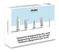 D'Bullón, Kit despigmentante día y noche, resultados visibles a partir de 30 días. Blanqueador. Reducir manchas piel. Tratamiento facial antimanchas