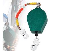 DBZDM Dispositivo Anticaídas Retráctil, Limitador de Caída Personal, Cuerda de Seguridad Anticaidas con Gancho Autoblocante para Techo, Carga-300kg, 5m/10m/15m/20m