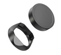 DBZZ Parasol cuadrado de metal para TTArtisan AF 40 mm F2 AF 40 mm f/2 40 F2 accesorio de protección de cámara con tapa de lente (negro)