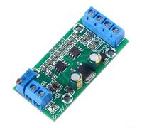 DC 12-30V frecuencia al módulo convertidor de voltaje, transductor de señal analógica 0-10V con aislamiento optoacoplador, señal de pulso ajustable a placa de voltaje CC para control industrial PLC (0