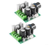 DC 12-40V 10A PWM Controlador de velocidad del motor con ajuste de velocidad variable, ciclo de trabajo 10%-100% regulador de voltaje regulador de voltaje para motores de CC proyectos de