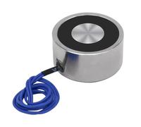 DC 12 V 250 N 50 lbs/25 kg ventosa de sujeción redonda solenoide eléctrico cilindro elevador solenoide 40 x 20 mm