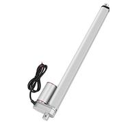 DC 12 V, 400 mm, 750N, actuador lineal, motor eléctrico, actuador de movimiento lineal, carrera de actuador lineal, verino eléctrico, para coche, médico, minero (400 mm)