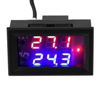 DC 12 V multiusos controlador digital de temperatura termostato con sensor