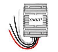 DC 12 V paso hasta 24 V Boost Power Converter Regulador de voltaje DC Convertidor Boost Módulo impermeable Transformador (12 V-24 V-15 A)