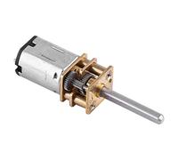 DC 12V 100/200 / 2000RPM Mini Motor de Engranajes, Motor de Engranajes con Eje de Salida Largo para Modelo de Robot, Juguete DIY Engine(12V 200RPM)
