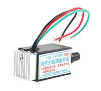 DC 12V 120W,DC24V 240W 10A Motor Regulador Velocidad,Controladores de Velocidad del Motor Interruptor Universal Módulo de Control de Calentador de Ventilador para