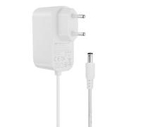 DC 12V 1A Seguridad CCTV Fuente de alimentación para cámaras de vigilancia, Tiras de Led, NVR DVR cámaras IP, / 300 cm de Longitud de Cable / 5.5 x 2.1mm zócalo, Blanco