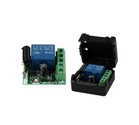 DC 12V 1CH 433MHz Interruptor de control remoto inalambrico universal Receptor de Rele de 433 MHz Modulo de boton transmisor Diy Kit