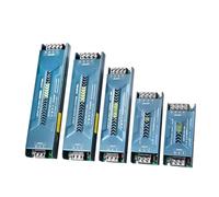 DC 12V 24V LED Lighting Transformers Ultra Thin Power Supply 60W 100W 150W 200W 300W 400W Adjustable LED Driver For Strip Lights(12 V,100W)
