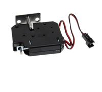DC 12V 2A pequeño solenoide electromagnético Control eléctrico gabinete cajón cerradura for taquillas diseño Pudsh-push, apertura automática de la puerta