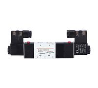 DC 12V 3 Posición de 5 puertos Válvula solenoide neumática BSP 1/4 "" Normalmente cerrado 4V230-08C para la automatización 0.15-0.8MPA Diseño compacto para robótica y control