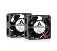 DC 12V 40mm x 20mm ventilador de refrigeración 2-Pin 40mm sin escobillas ventilador enfriador 2PCS 40mm x 40mm x 20mm
