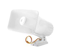 DC 12v Alarma de sirena de cuerno roscada para la seguridad del hogar, ABS Fire Indatant Shell, Altavoz de 150 DB con dos sonido