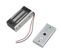 DC 12V Cerraduras electromagnéticas, Mini aluminio cerradura de puerta magnética electrónica con el tirón linear 60kg para el control de acceso