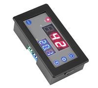DC 12V Ciclo Digital Multifunción Temporizador Doble Retardo Relé Módulo Temporizador Control, con Doble Pantalla LED, Certificación CE