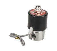 Dc 12v Electric Solenoid Valve G1/4" Electric Solenoid Normally Closed Air Valve 304 Stainless Steel