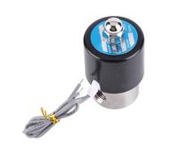 DC 12V Electroválvula Eléctrica G1/4inch Solenoide Válvula De Aire Acero Inoxidable 304 Normalmente Cerrado Para Neumático Industrial