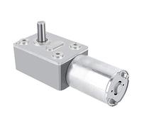 DC 12V Motor de Reducción Motor de Motorreductor de Tornillo de Velocidad sin Fin de Alto par Reversible (5RPM)